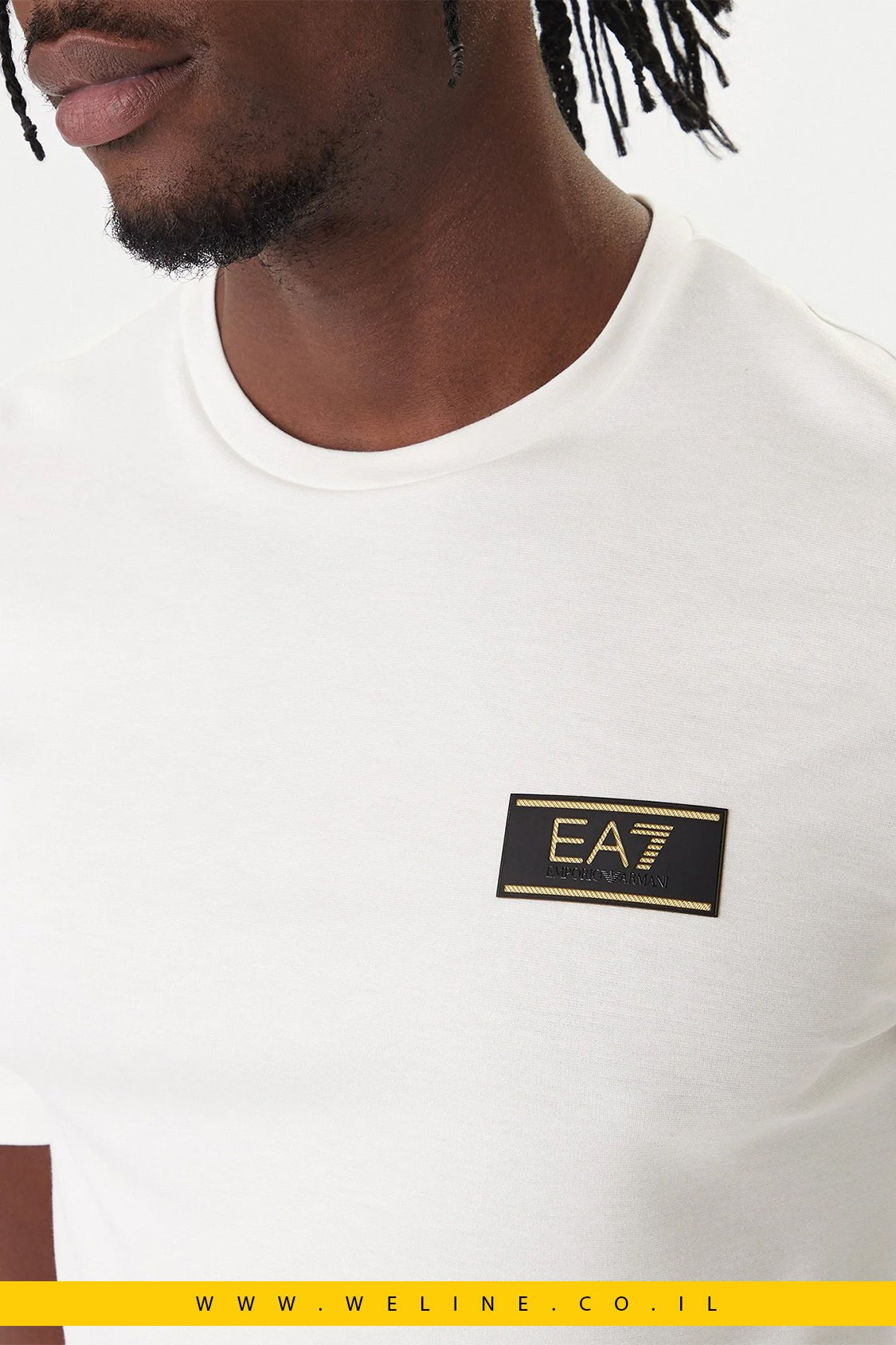 טי - שירט אלגנטית מבית EA7 Emporio Armani - WELINE.CO.IL