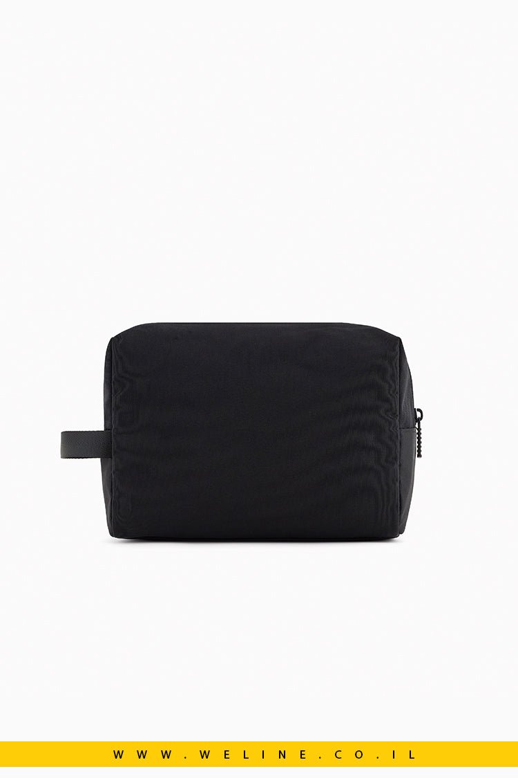 תיק רחצה עם לוגו מוגדל מבית EA7 Emporio Armani - WELINE.CO.IL