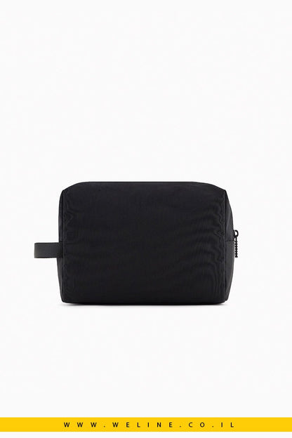 תיק רחצה עם לוגו מוגדל מבית EA7 Emporio Armani - WELINE.CO.IL