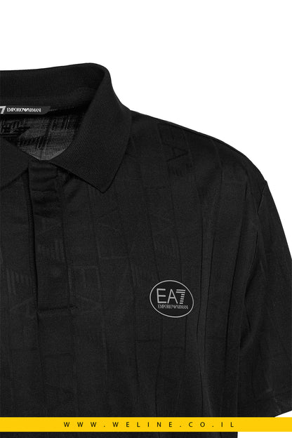 חולצת פולו EA7 Emporio Armani Regular Fit - WELINE.CO.IL
