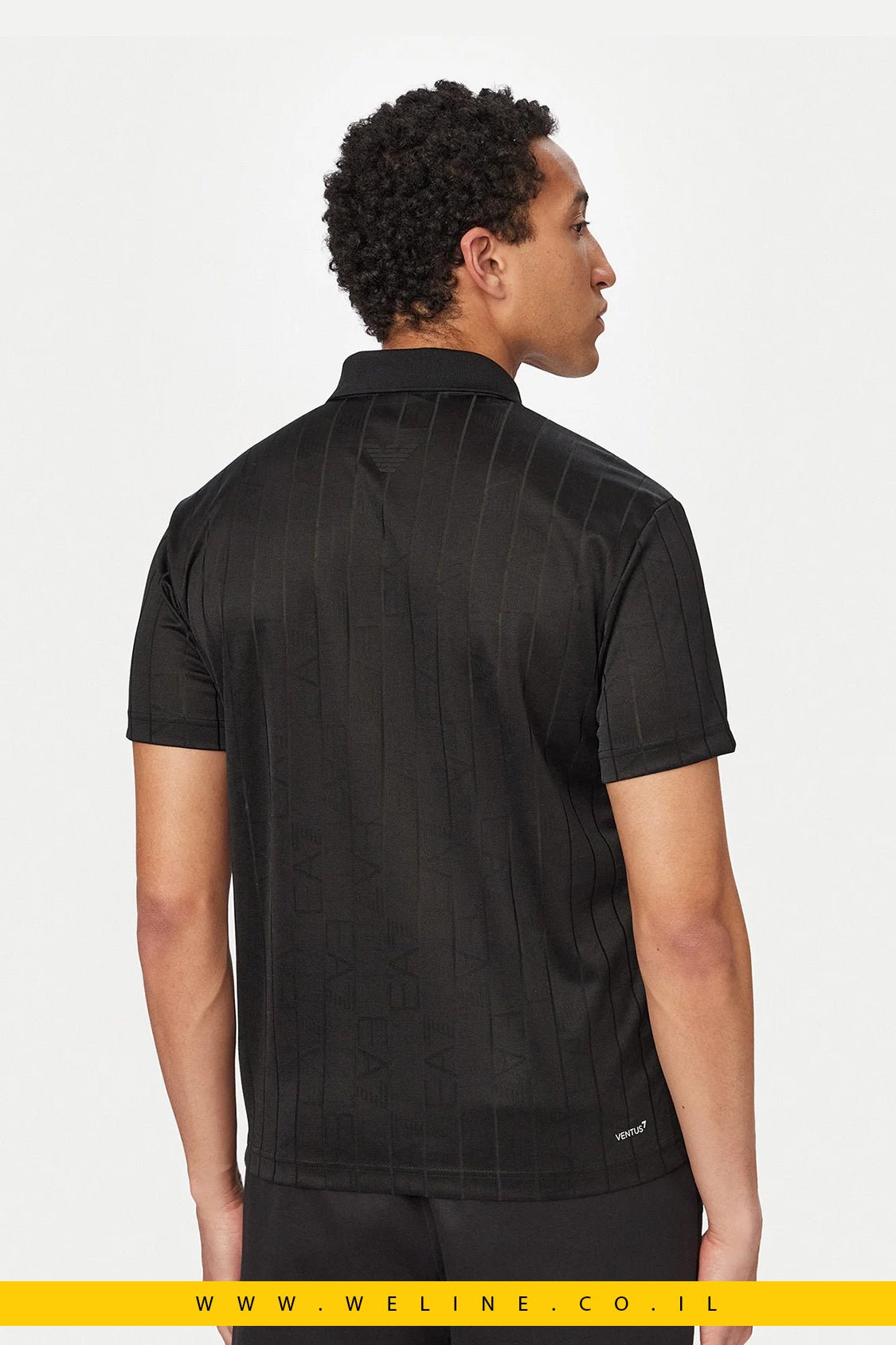 חולצת פולו EA7 Emporio Armani Regular Fit - WELINE.CO.IL