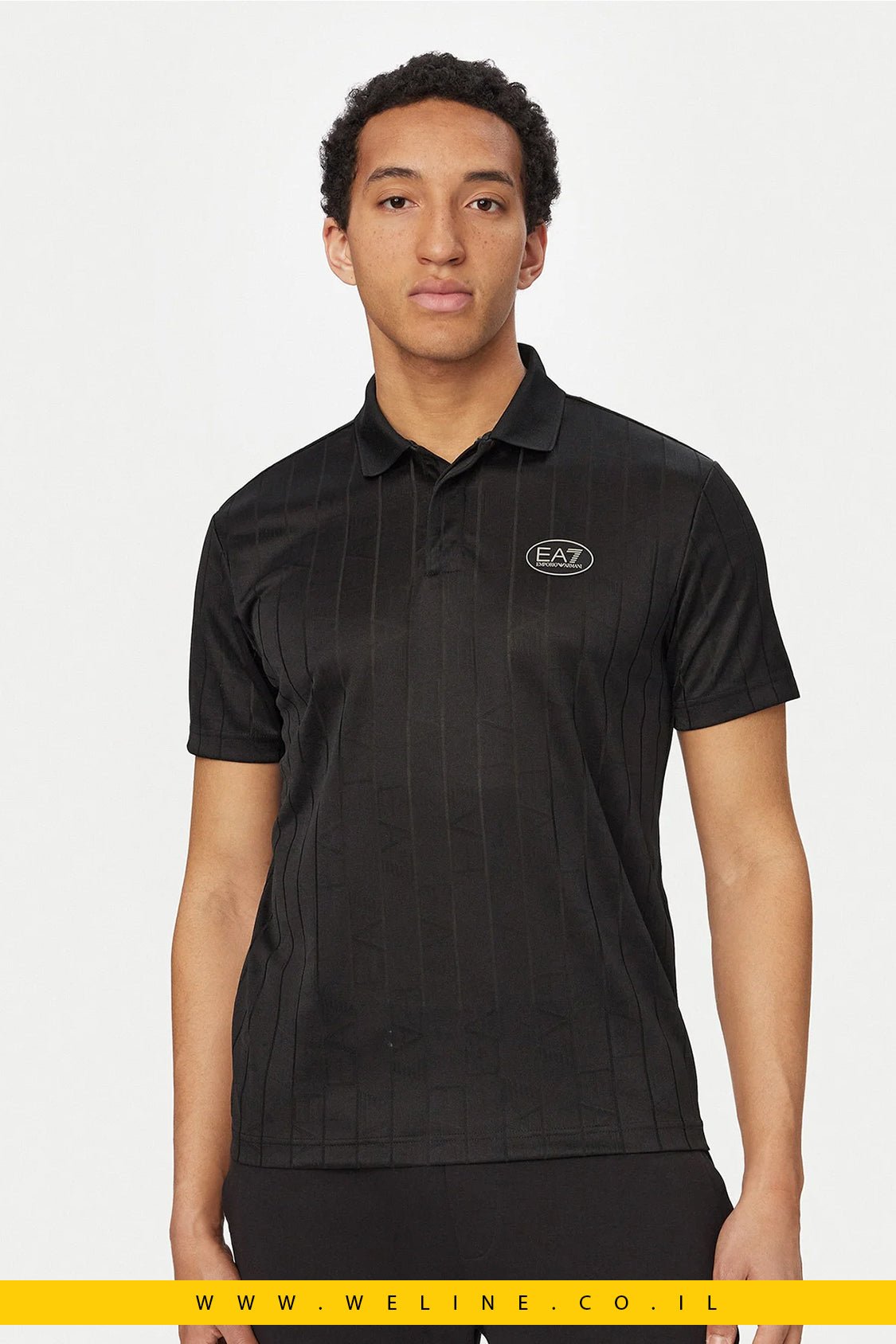 חולצת פולו EA7 Emporio Armani Regular Fit - WELINE.CO.IL