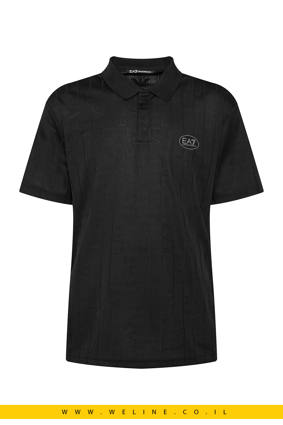חולצת פולו EA7 Emporio Armani Regular Fit - WELINE.CO.IL