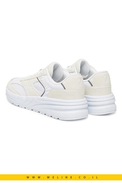 נעלי סניקרס לבנות EA7 Emporio Armani – Triple White - WELINE.CO.IL