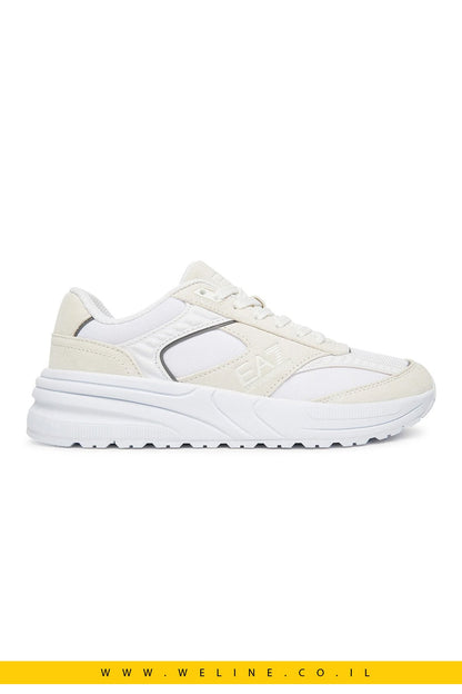 נעלי סניקרס לבנות EA7 Emporio Armani – Triple White - WELINE.CO.IL