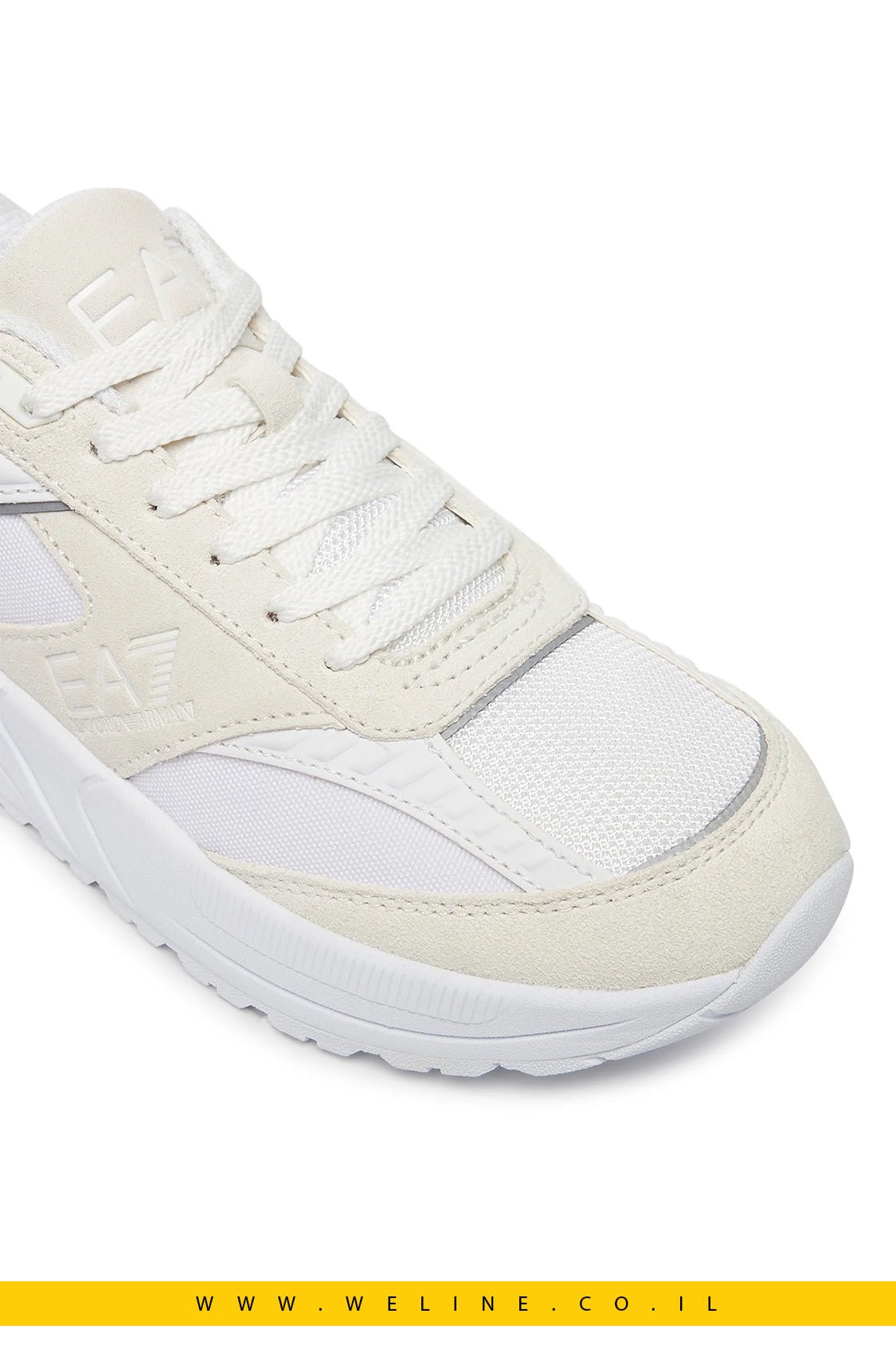 נעלי סניקרס לבנות EA7 Emporio Armani – Triple White - WELINE.CO.IL