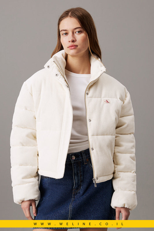 מעיל פוך קורדרוי Calvin klein