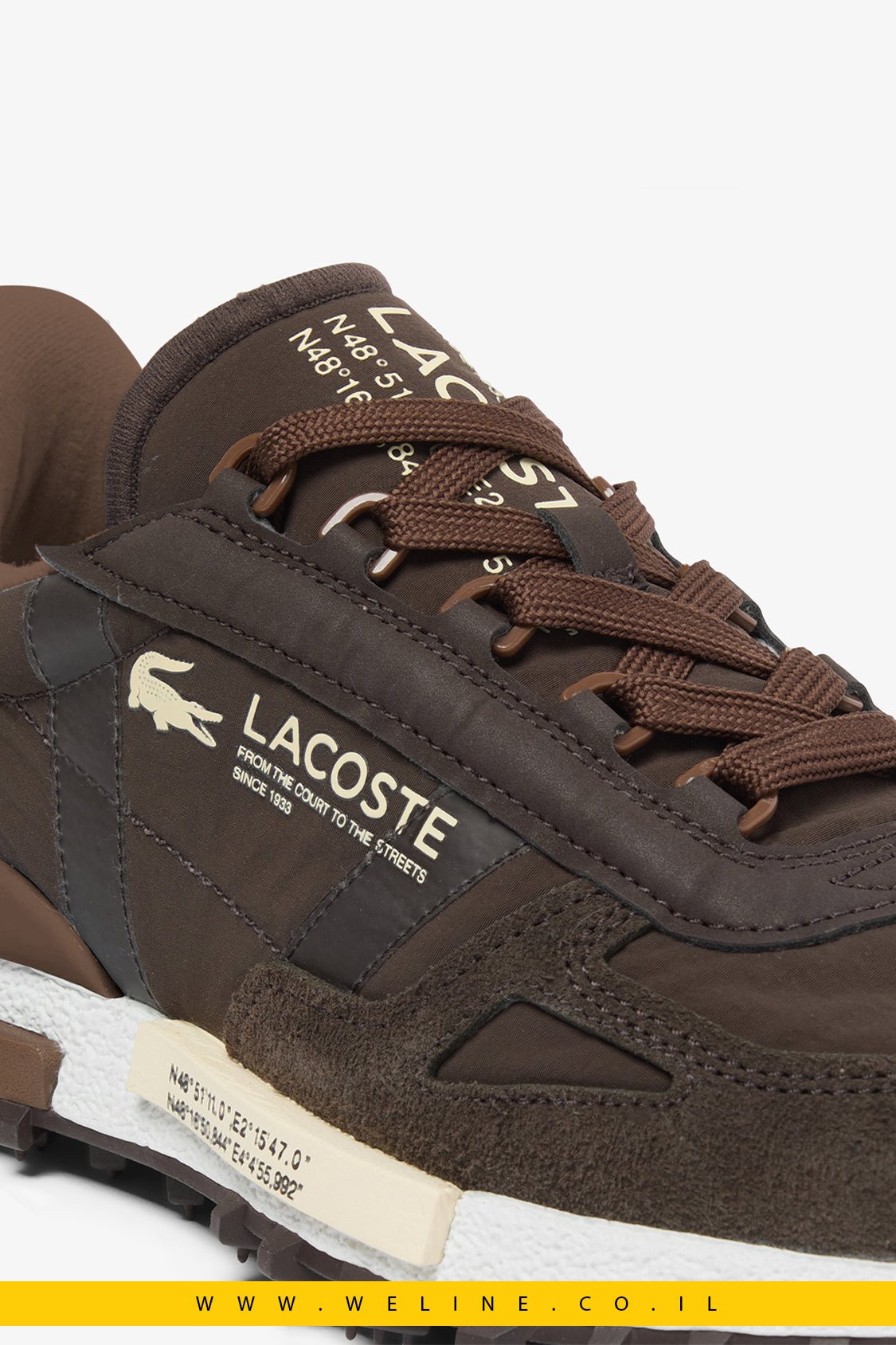 סניקרס Elite Active לגברים מבית Lacoste - WELINE.CO.IL