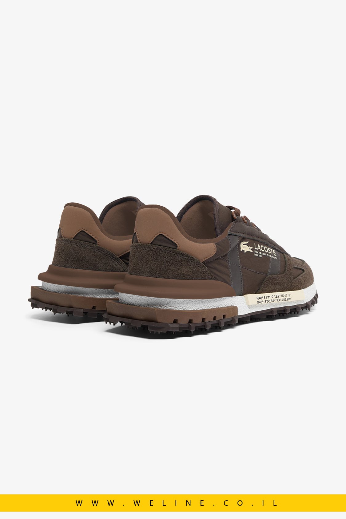 סניקרס Elite Active לגברים מבית Lacoste - WELINE.CO.IL