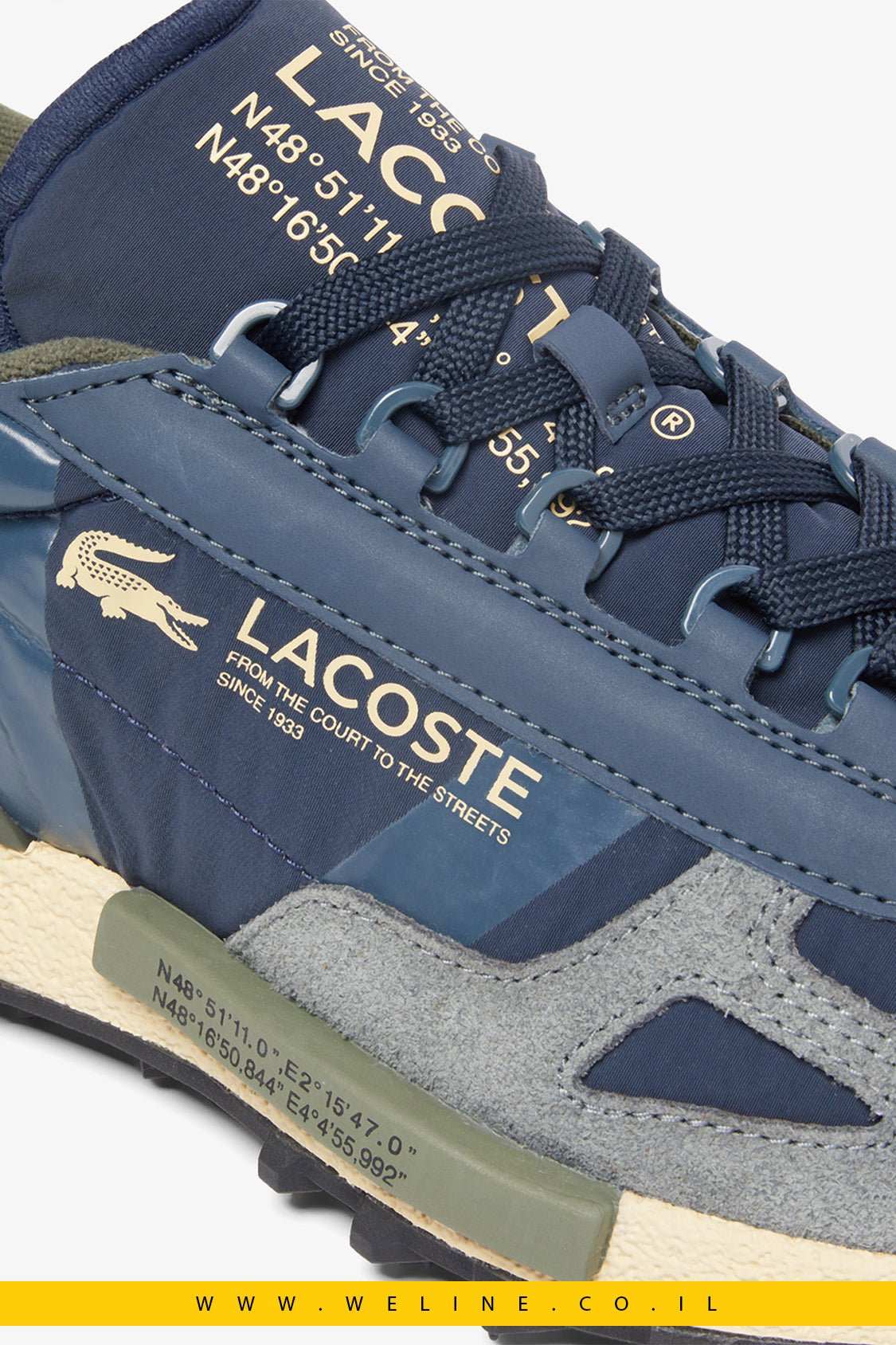 סניקרס לגברים דגם Elite Active – Lacoste - WELINE.CO.IL