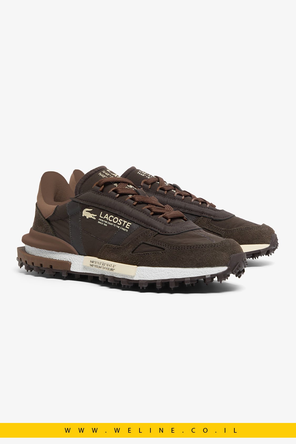 סניקרס Elite Active לגברים מבית Lacoste - WELINE.CO.IL