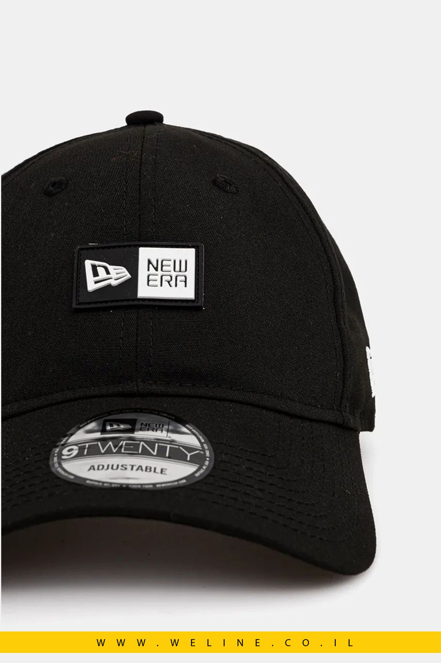כובע New Era Recycled 9twenty Jockey בצבע שחור