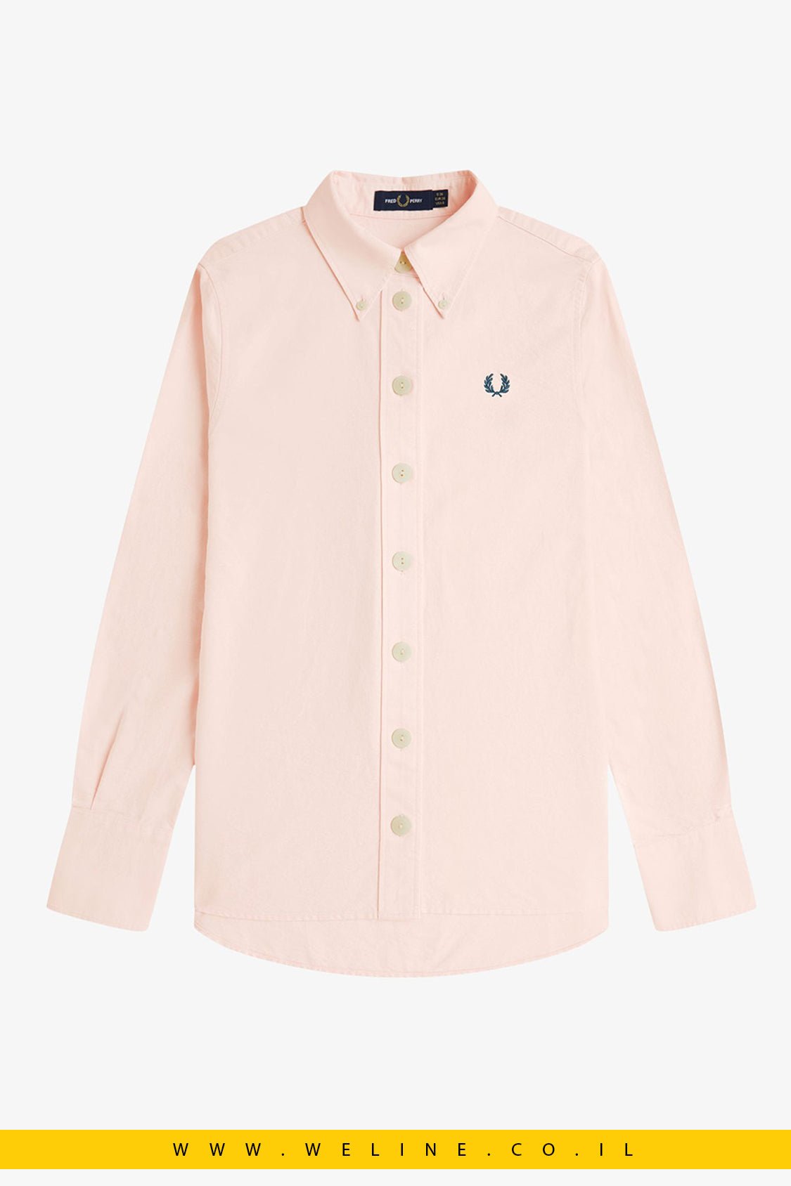 חולצת אוקספורד קלאסית – Fred Perry - WELINE.CO.IL