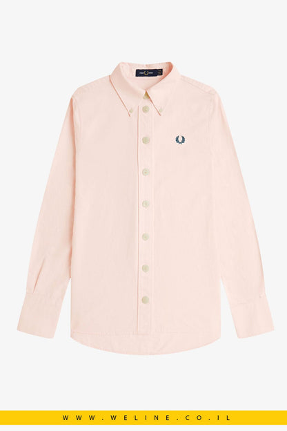 חולצת אוקספורד קלאסית – Fred Perry - WELINE.CO.IL