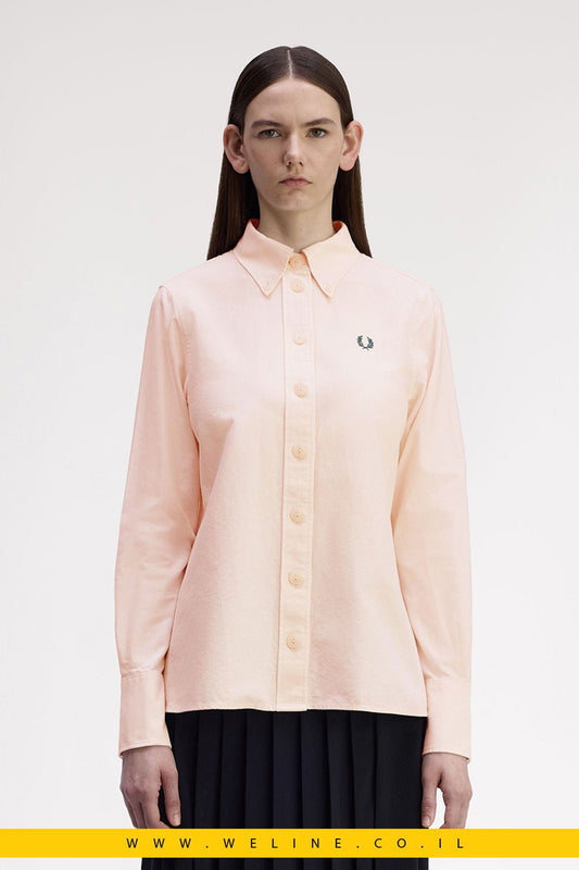 חולצת אוקספורד קלאסית – Fred Perry - WELINE.CO.IL