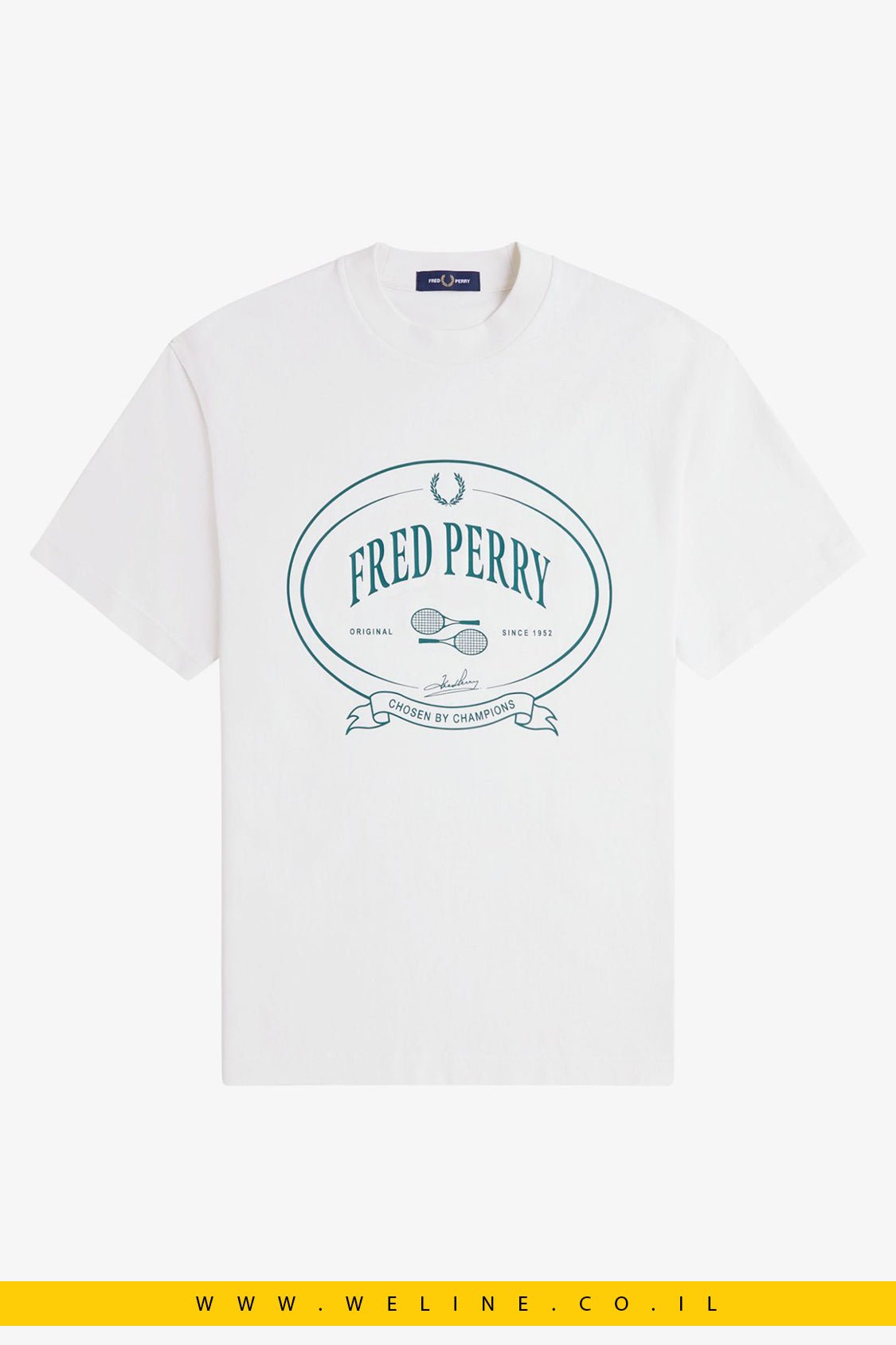טי שירט Fred Perry Chosen By Champions - WELINE.CO.IL