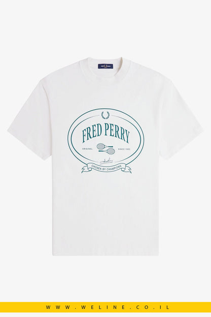 טי שירט Fred Perry Chosen By Champions - WELINE.CO.IL