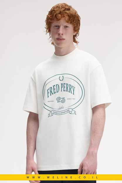 טי שירט Fred Perry Chosen By Champions - WELINE.CO.IL