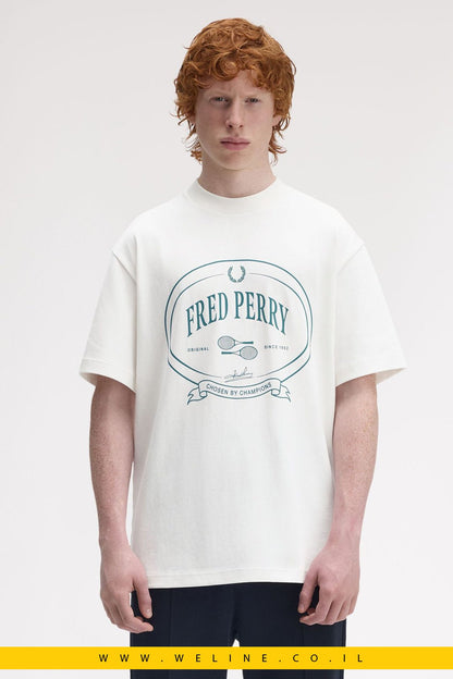 טי שירט Fred Perry Chosen By Champions - WELINE.CO.IL