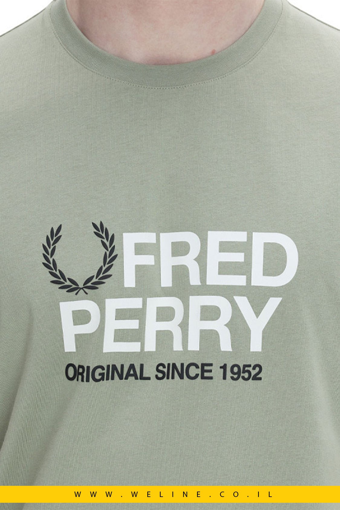 טי שירט Fred Perry Regular Fit - WELINE.CO.IL