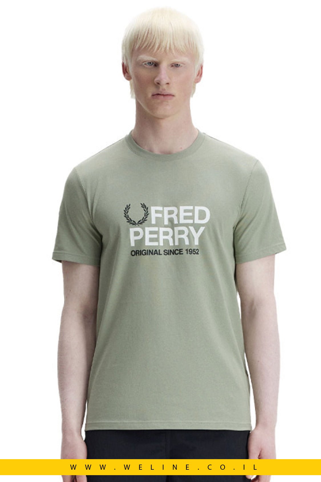 טי שירט Fred Perry Regular Fit - WELINE.CO.IL
