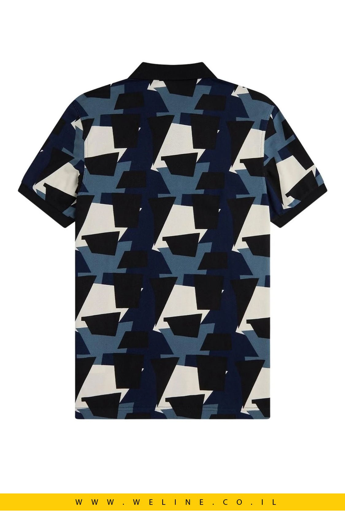 חולצת פולו Fred Perry מודפסת Regular Fit - WELINE.CO.IL