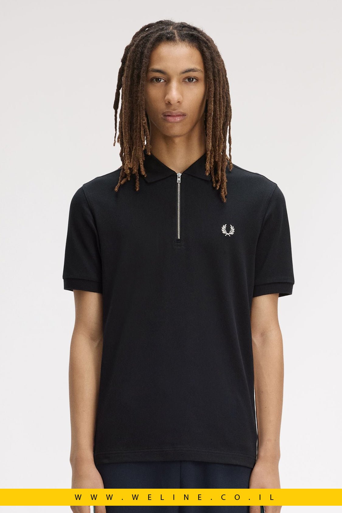 חולצת פולו Fred Perry Tramline Stripe - WELINE.CO.IL