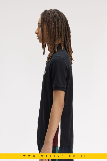 חולצת פולו Fred Perry Tramline Stripe - WELINE.CO.IL