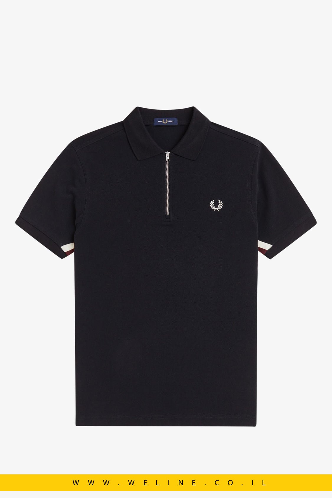חולצת פולו Fred Perry Tramline Stripe - WELINE.CO.IL
