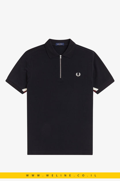 חולצת פולו Fred Perry Tramline Stripe - WELINE.CO.IL