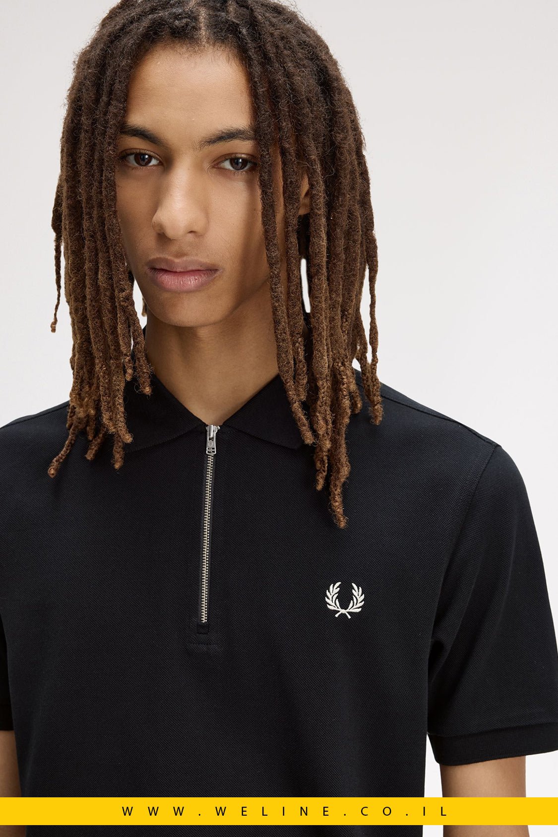 חולצת פולו Fred Perry Tramline Stripe - WELINE.CO.IL