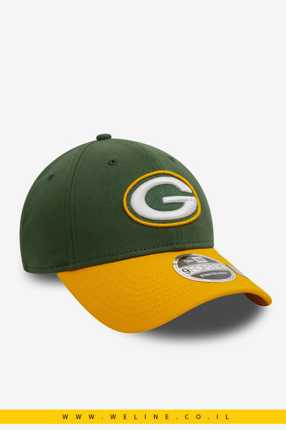 כובע מתכוונן Green Bay Packers NFL Dark Green 9FORTY Stretch Snap מבית New Era - WELINE.CO.IL