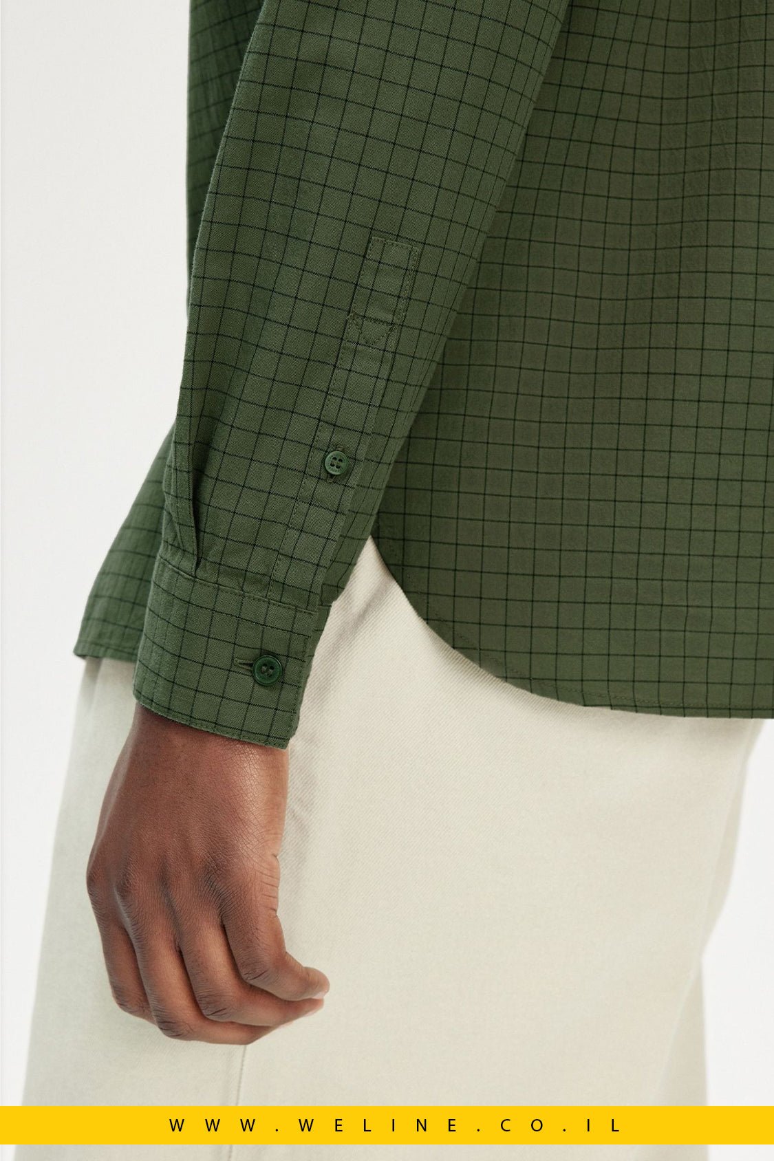 חולצת משבצות Grid Check מבית Fred Perry - WELINE.CO.IL
