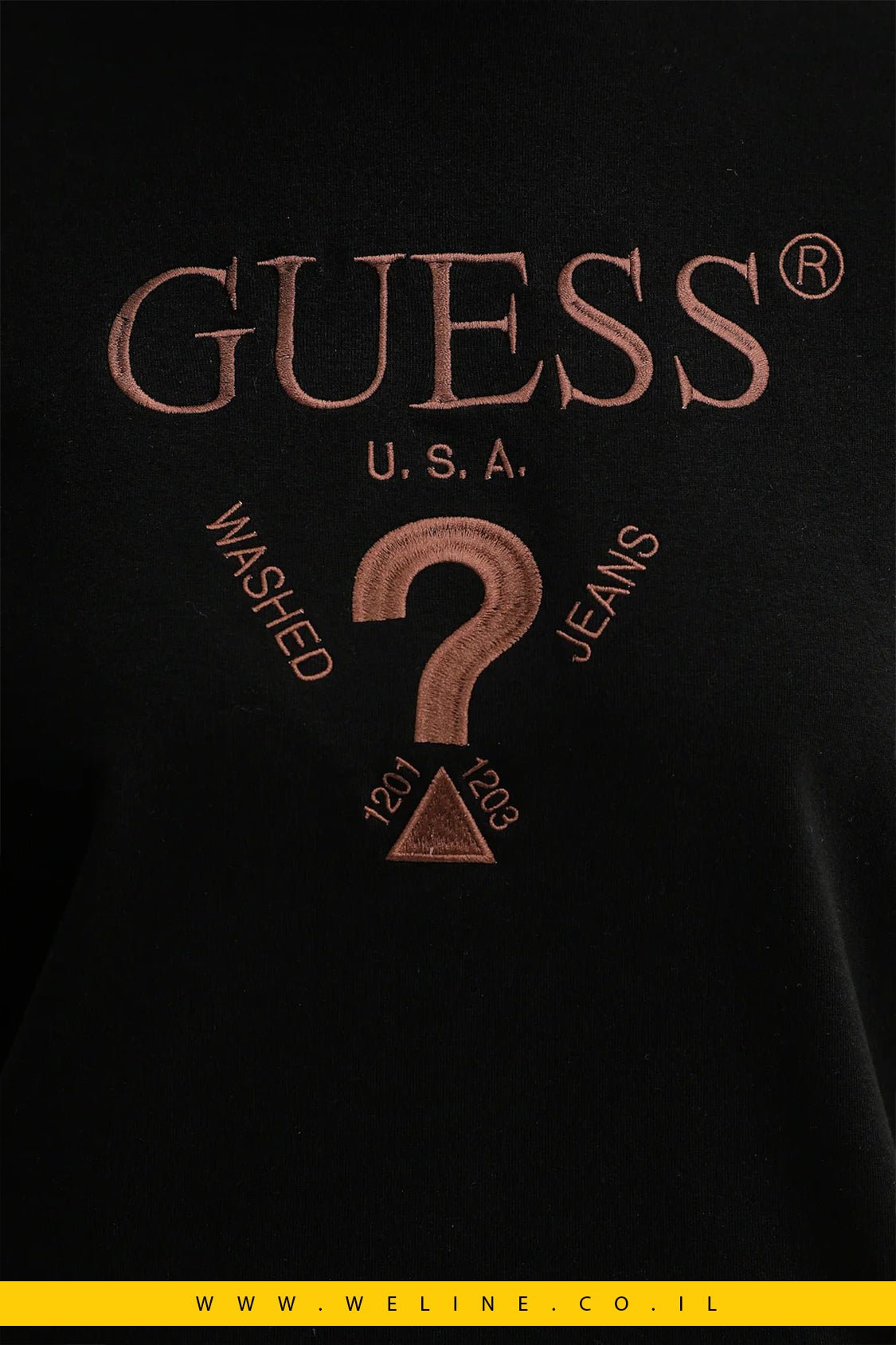 חולצת טי נשים Guess FABIA Relaxed Fit - WELINE.CO.IL