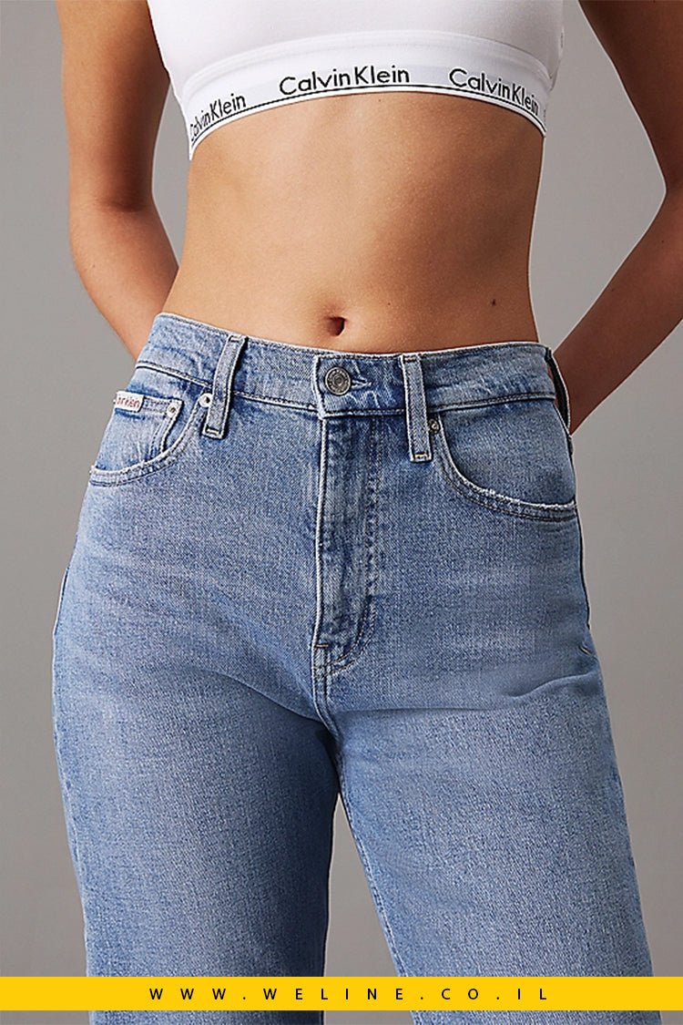 ג'ינס High Rise Straight מבית Calvin Klein - WELINE.CO.IL