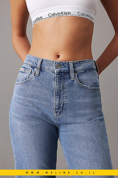 ג'ינס High Rise Straight מבית Calvin Klein - WELINE.CO.IL