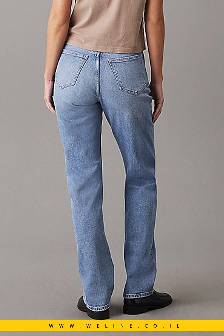 ג'ינס High Rise Straight מבית Calvin Klein - WELINE.CO.IL