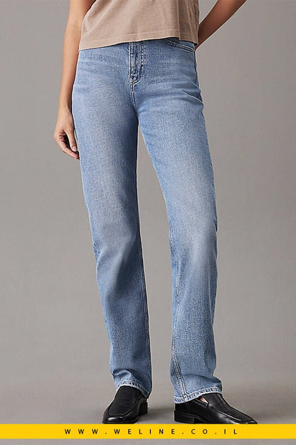 ג'ינס High Rise Straight מבית Calvin Klein - WELINE.CO.IL