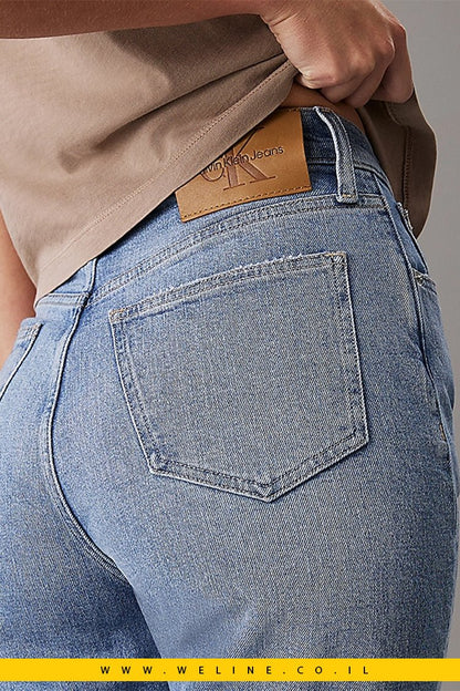 ג'ינס High Rise Straight מבית Calvin Klein - WELINE.CO.IL