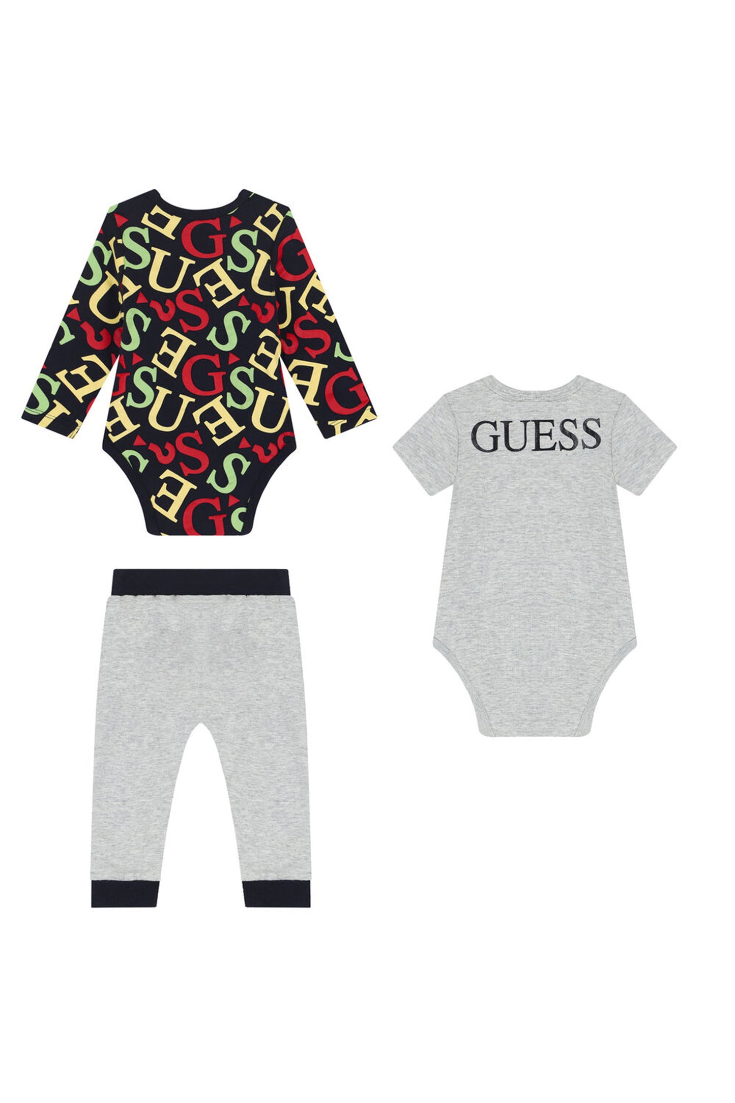 סט מתנות GUESS ורוד וכחול לתינוקות