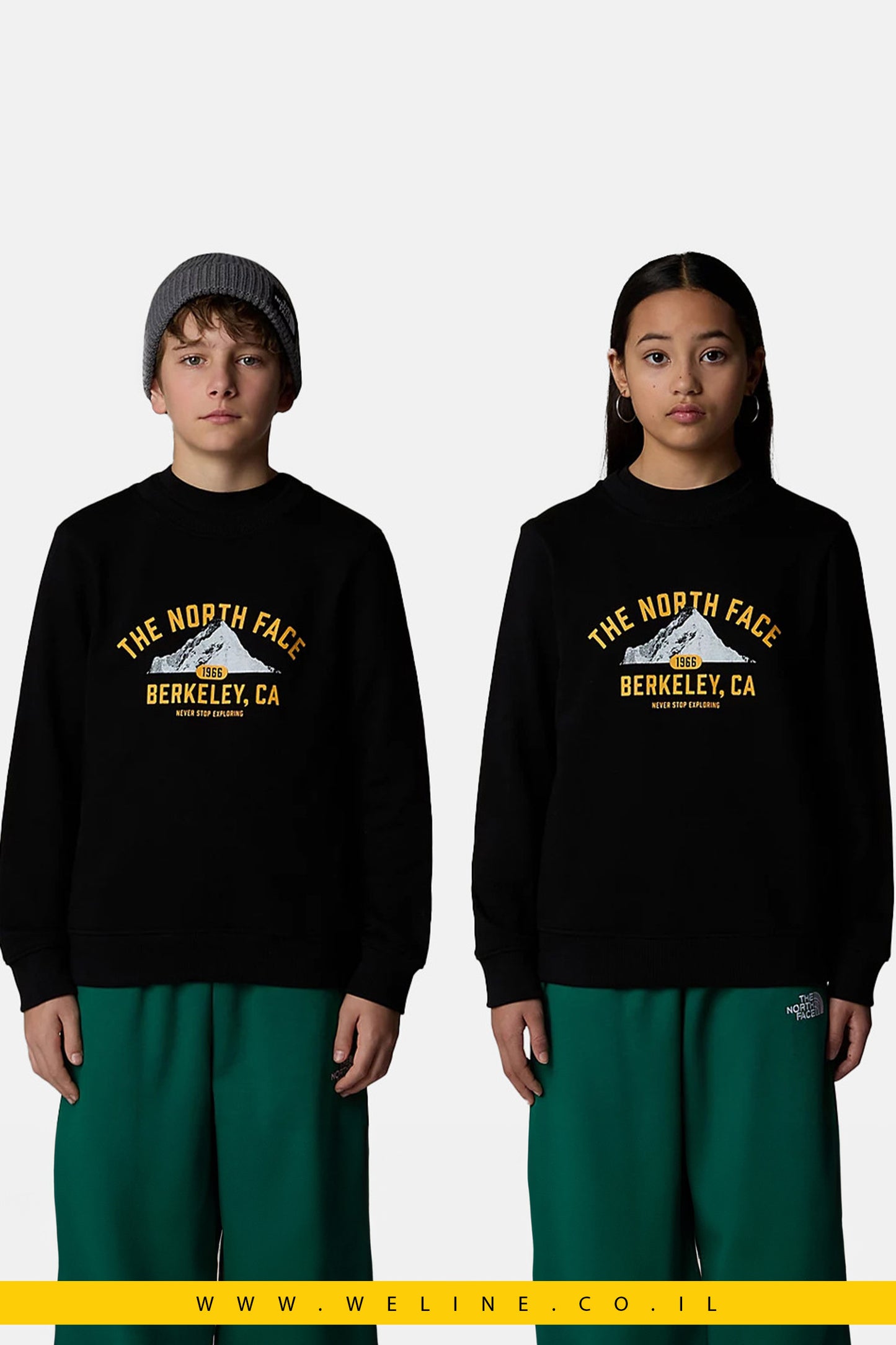 סווטשירט לנוער The North Face Varsity Graphic Re Tnf