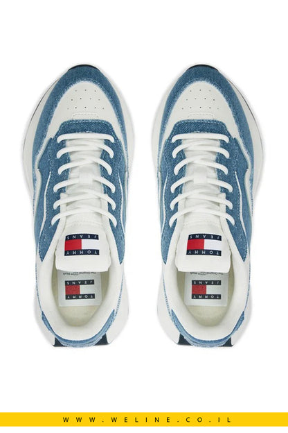 נעלי סניקרס Tjw Retro Runner Denim כחול