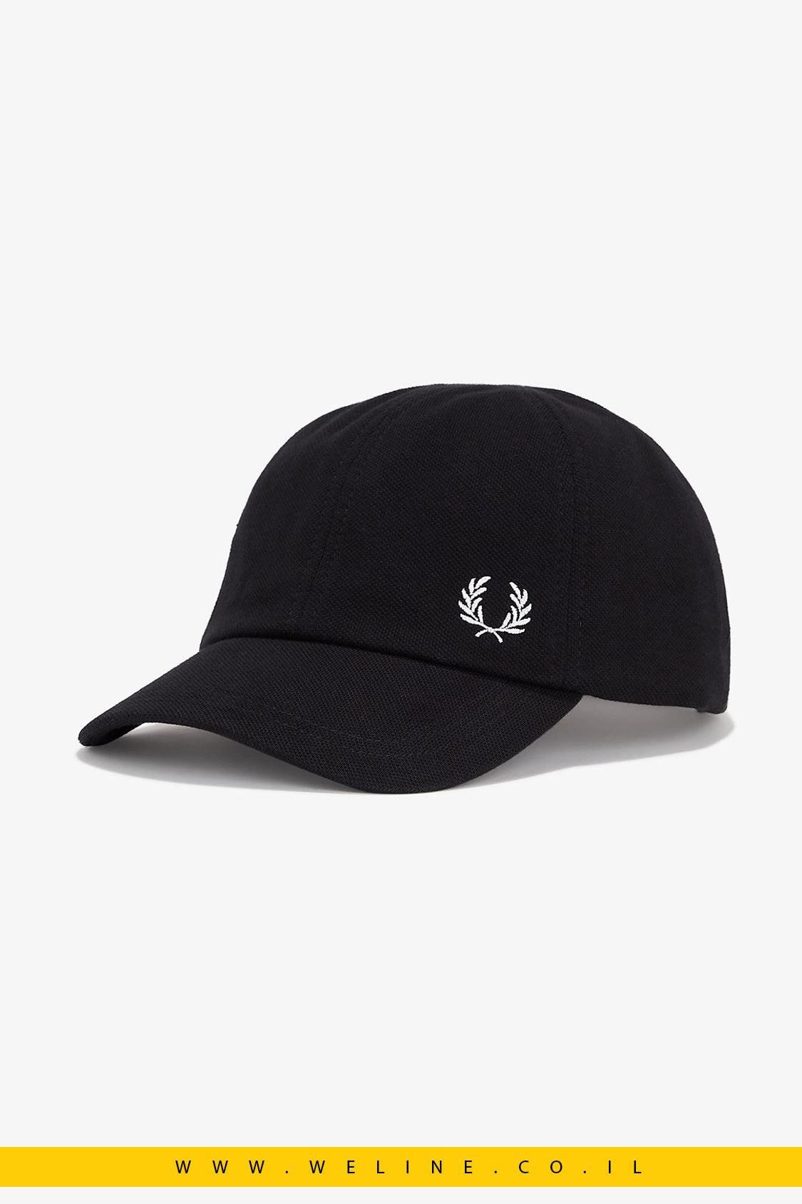 כובע פiqué קלאסי עם לוגו עלי דפנה – Fred Perry - WELINE.CO.IL