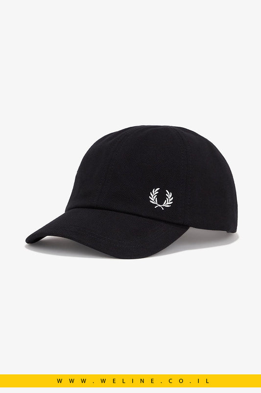 כובע פiqué קלאסי עם לוגו עלי דפנה – Fred Perry - WELINE.CO.IL