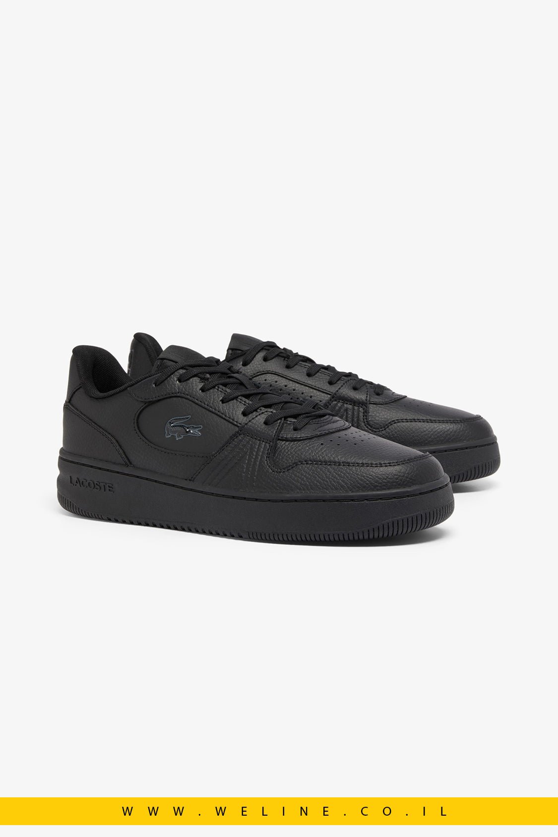 נעלי עור הסניקרס L001 Set מבית Lacoste - WELINE.CO.IL