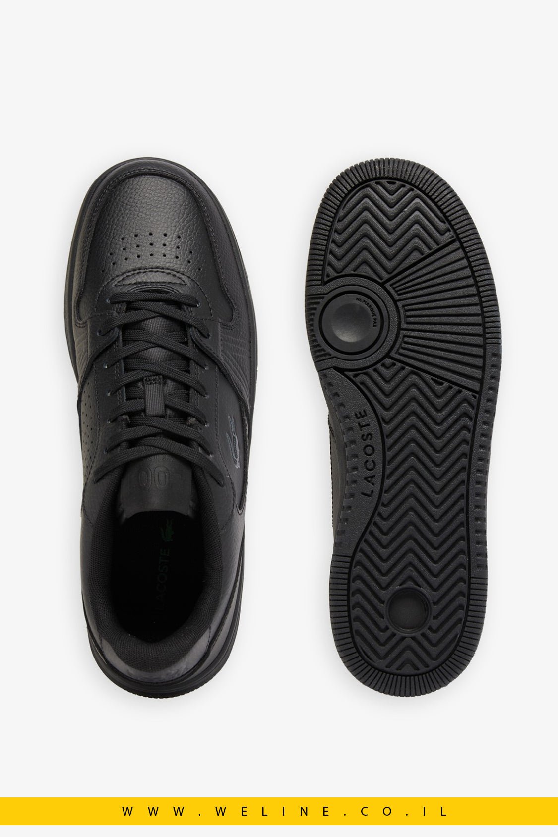 נעלי עור הסניקרס L001 Set מבית Lacoste - WELINE.CO.IL