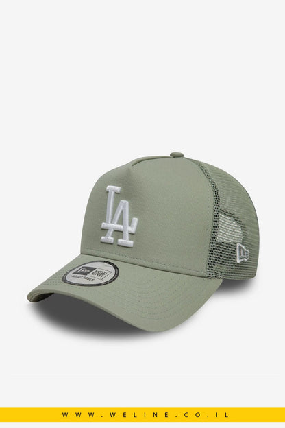 ובע משאית מתכוונן LA Dodgers League Essential Pastel Green 9FORTY A - Frame Trucker מבית New Era - WELINE.CO.IL