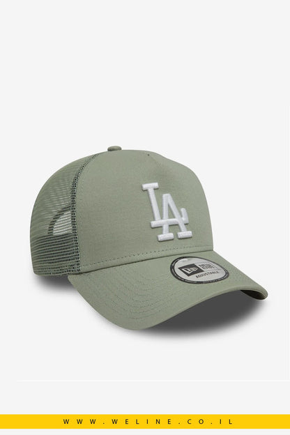ובע משאית מתכוונן LA Dodgers League Essential Pastel Green 9FORTY A - Frame Trucker מבית New Era - WELINE.CO.IL