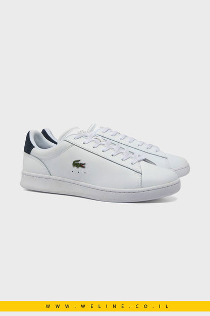 נעלי סניקרס עור לגברים Lacoste - WELINE.CO.IL