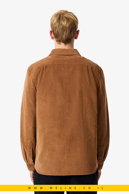 חולצת קורדורוי לגברים – Lacoste - WELINE.CO.IL